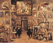 TENIERS, David the Younger Archduke Leopold Wilhelm in his Gallery fyjg oil painting on canvas